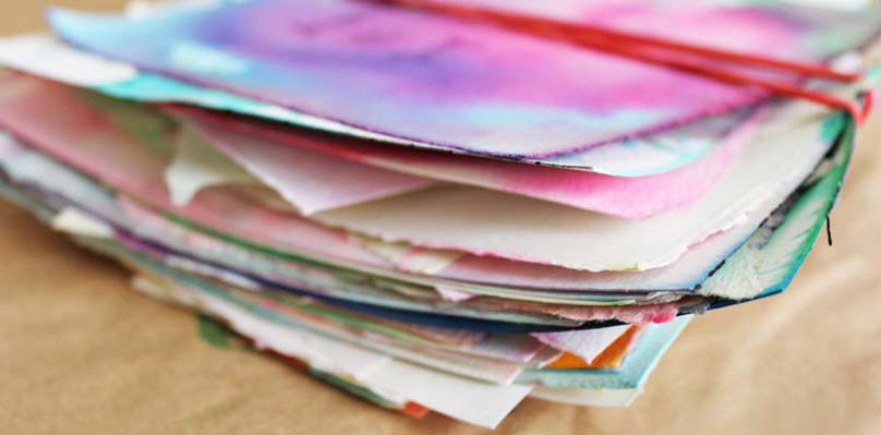 Увлекательные занятия: как сделать мраморную бумагу в домашних условиях?