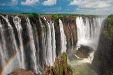 Замбия. Водопад Виктория